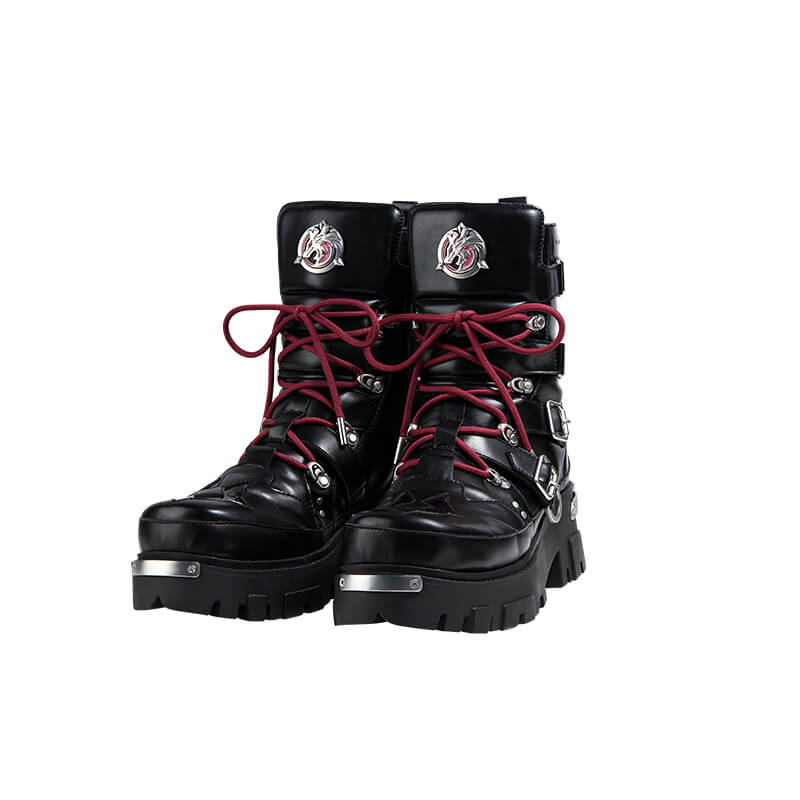 【Official】Wriothesley Cosplay Shoes Game Genshin Impact WakuWaku Men Women Daily Cosplay Boots Wriothesley Doujin Christmas
