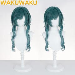 Xaihi Cosplay Wig Arknights Endfield Green 60cm Hair