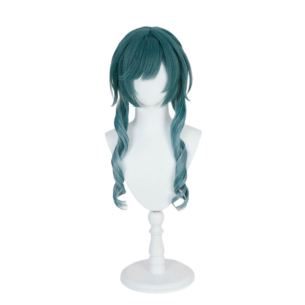 Xaihi Cosplay Wig Arknights Endfield Green 60cm Hair