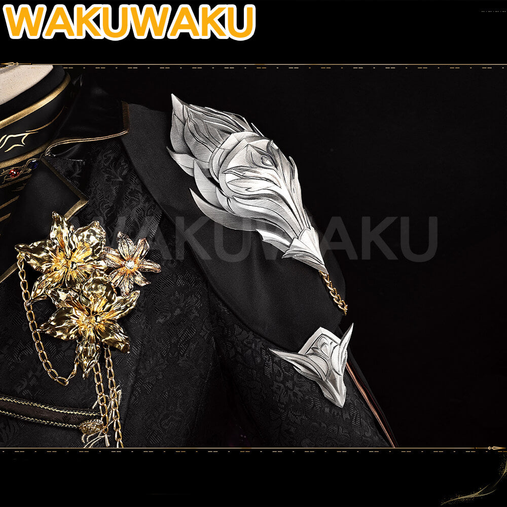 Xavier Starfall Night Cosplay Costume Game Love and Deepspace WakuWaku Xavier Shen Xinghui