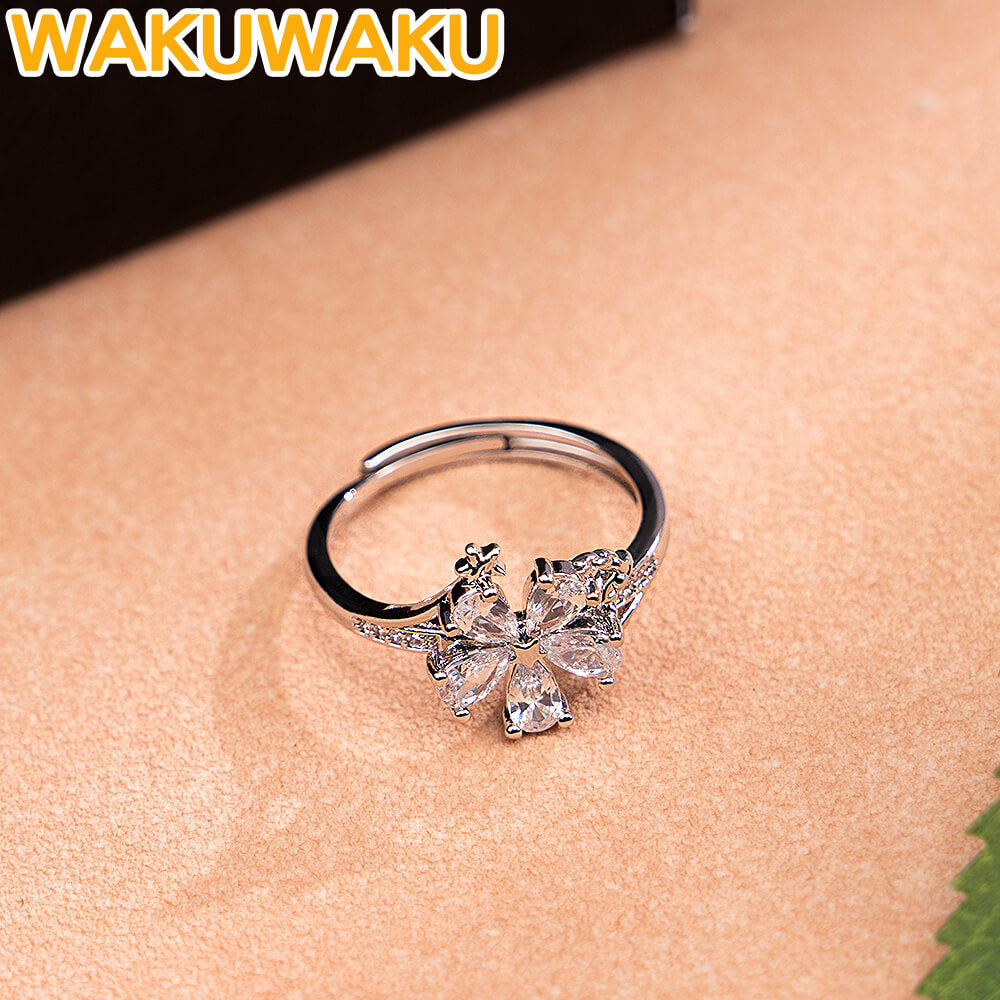 MC Sylus Caleb Rafayel Xavier Zayne Cosplay Props Rings Game Love and Deepspace WakuWaku Bridal Wedding Rings Sylus Halloween