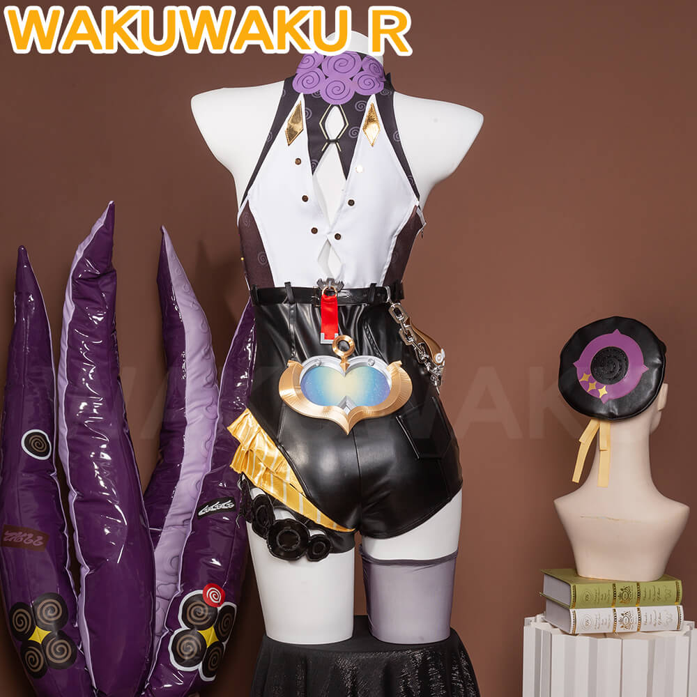 Yidhari Murphy Cosplay Costume Game Zenless Zone Zero WakuWaku-R ZZZ Women Costume Tail Yidhari Cosplay Plus Size