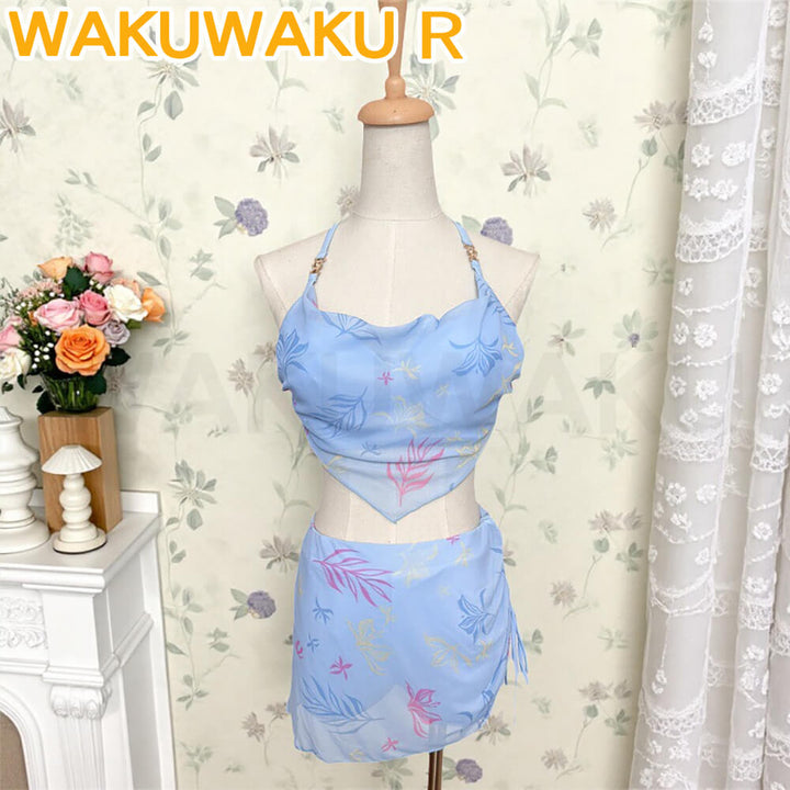 Caleb Zayne Hunter Cosplay Costume Game Love and Deepspace WakuWaku-R Swimsuit Rafayel Sylus Xavier Zayne Caleb Heroine Cosplay