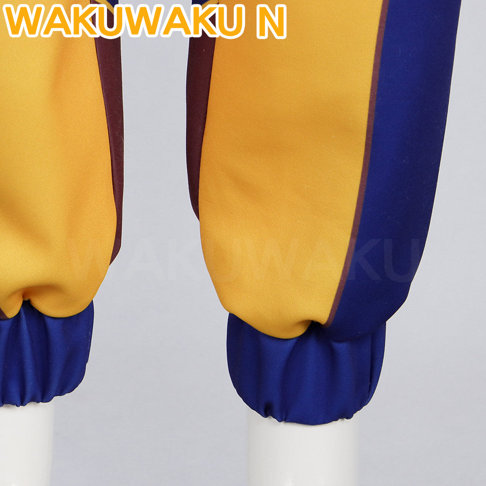Wakuwaku-N Anime Kpop Killer Cosplay Costume Yellow Series
