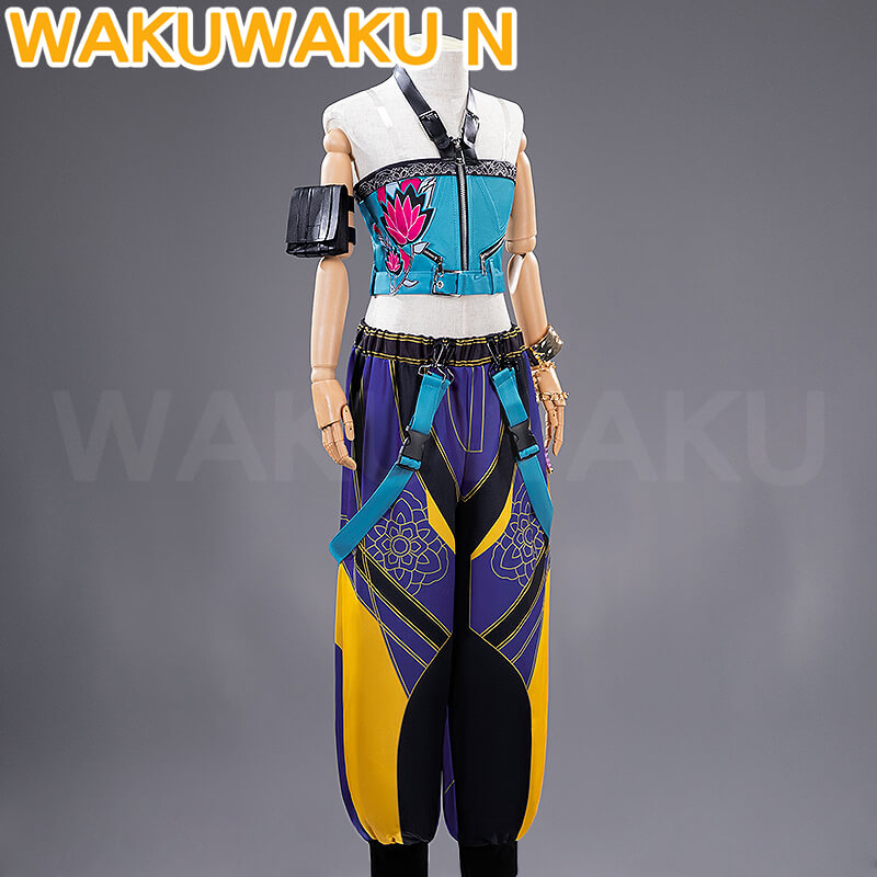 【Girls Ver】In Stock WakuWaku-N Movie Kpop Killer Girls Cosplay Costume Yellow Series