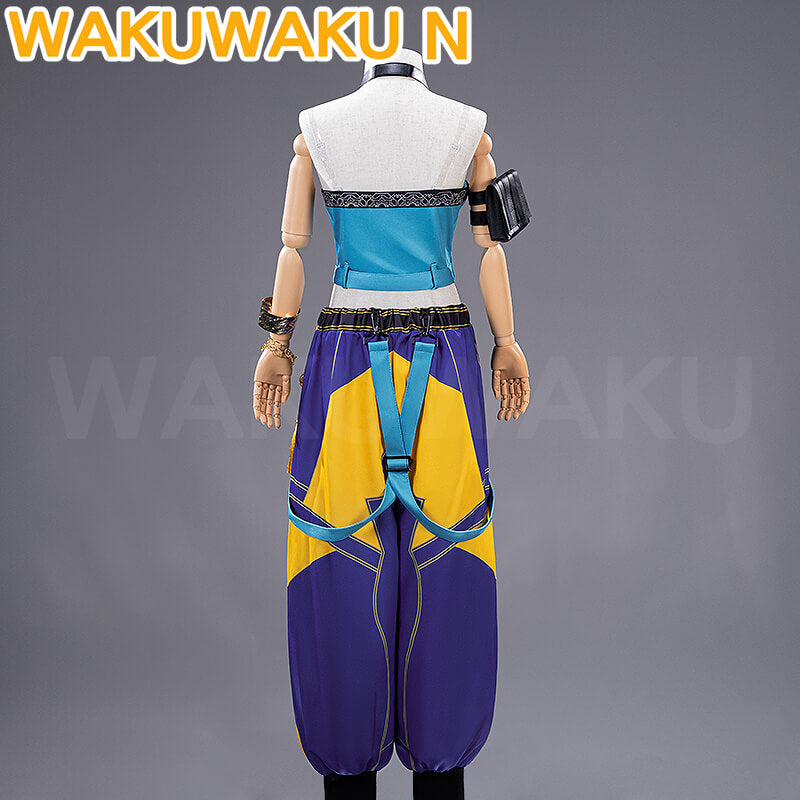 【Girls Ver】In Stock WakuWaku-N Movie Kpop Killer Girls Cosplay Costume Yellow Series