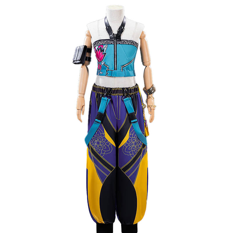 【Girls Ver】In Stock WakuWaku-N Movie Kpop Killer Girls Cosplay Costume Yellow Series