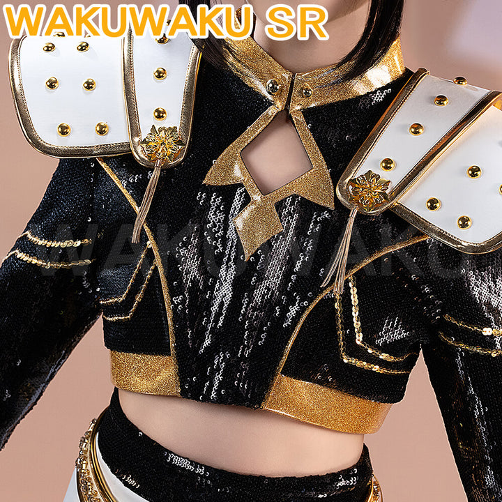 【Kids Version】Zoey Cosplay Movie Anime KPOP KILLER Costume WakuWaku-SR GOLD SERIES Children Version