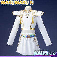 【Girls Ver】In Stock Movie Anime Kpop Killer Cosplay Costume WakuWaku-N White Suit
