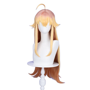 DokiDoki Manga Shikanoko Nokonoko Koshitantan Cosplay Koshi Torako Wig Long Straight Blonde