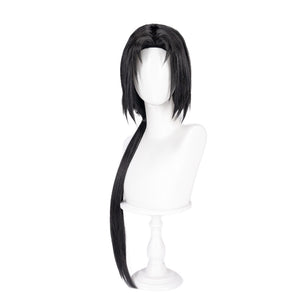 DokiDoki Anime Cosplay Wig Long Sraight Black Hair