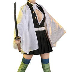 WakuWaku-SR Kanroji Mitsuri Cosplay Anime Costume Demon Women Uniform