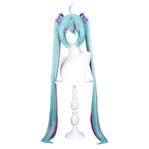 DokiDoki Game Cosplay Wig Long Blue Women Hair