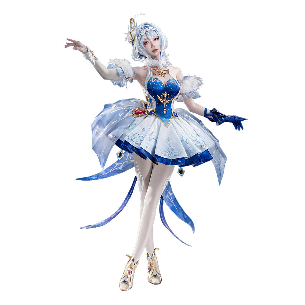 WakuWaku-SR Game Genshin Impact Odette Costume Dress