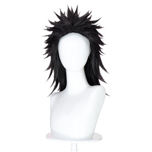 DokiDoki Anime Cosaply Wig Men Short Black Hair