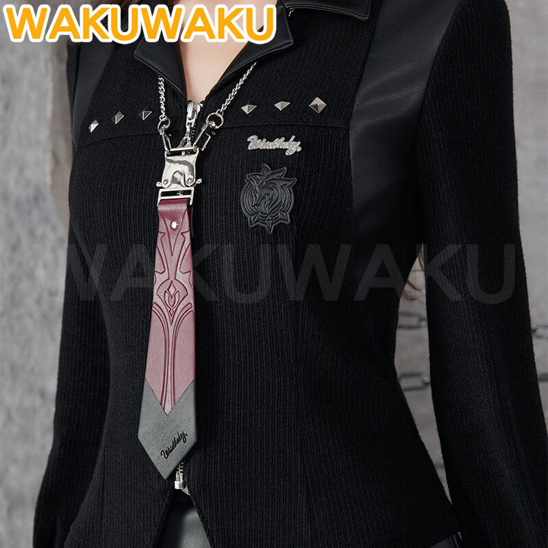 【Official】Wriothesley Cosplay Costume Game Genshin Impact WakuWaku Women Daily Costume Shirt Wriothesley Doujin Christmas