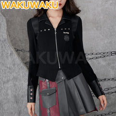 【Official】Wriothesley Cosplay Costume Game Genshin Impact WakuWaku Women Daily Costume Shirt Wriothesley Doujin Christmas