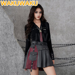 【Official】Wriothesley Cosplay Costume Game Genshin Impact WakuWaku Women Daily Costume Shirt Wriothesley Doujin Christmas