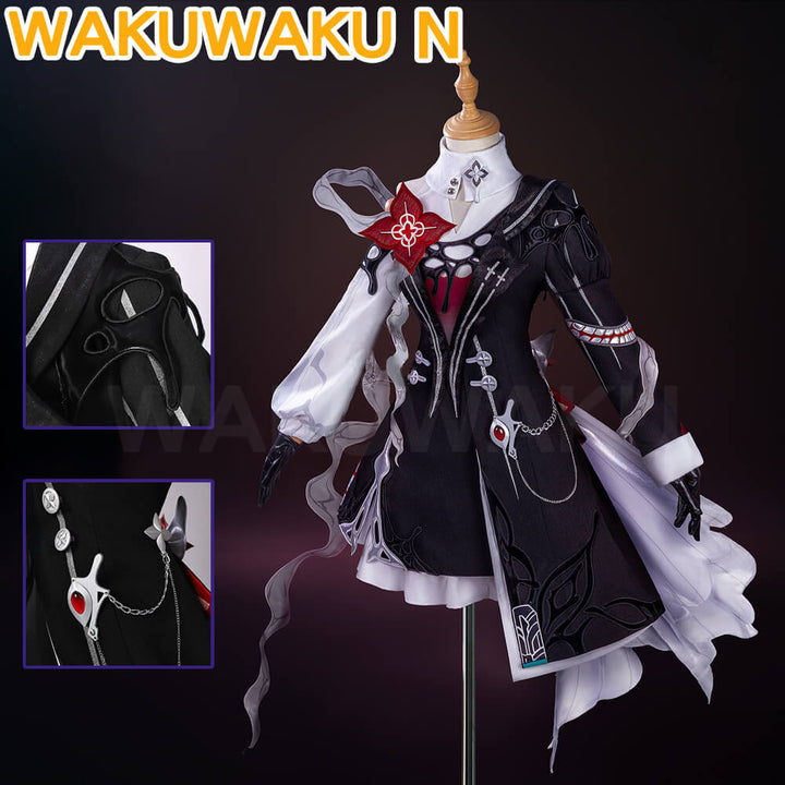 Evernight Cosplay Costume Game Honkai: Star Rail WakuWaku-N HSR Women HSR March 7th SP Cosplay Costume Plus Size