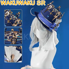 【In Stock】Furina Focalors Cosplay Game Genshin Impact Women Cute Cosplay Costume Hat