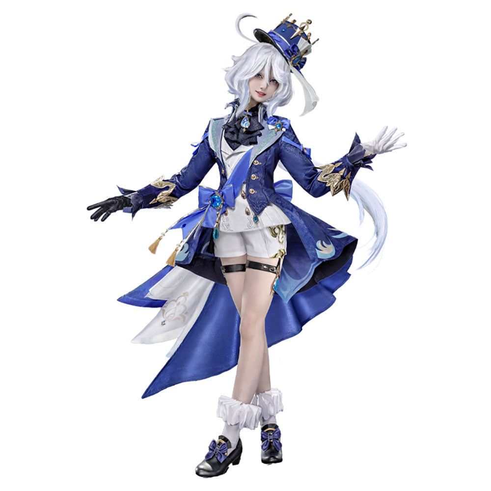 【In Stock】Furina Focalors Cosplay Game Genshin Impact Women Cute Cosplay Costume Hat