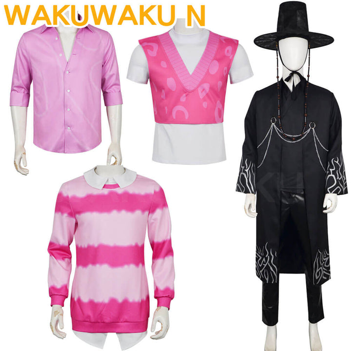 Jinu Baby Abby Mystery Romance Cosplay Costume Kpop Killer WakuWaku-N Jinu Cosplay Suit Halloween