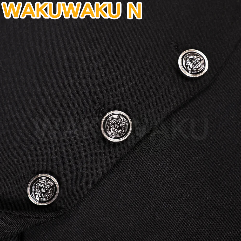 【S-2XL】WakuWaku-N Game Genshin Impact Lohen Cosplay Men Daily Suit