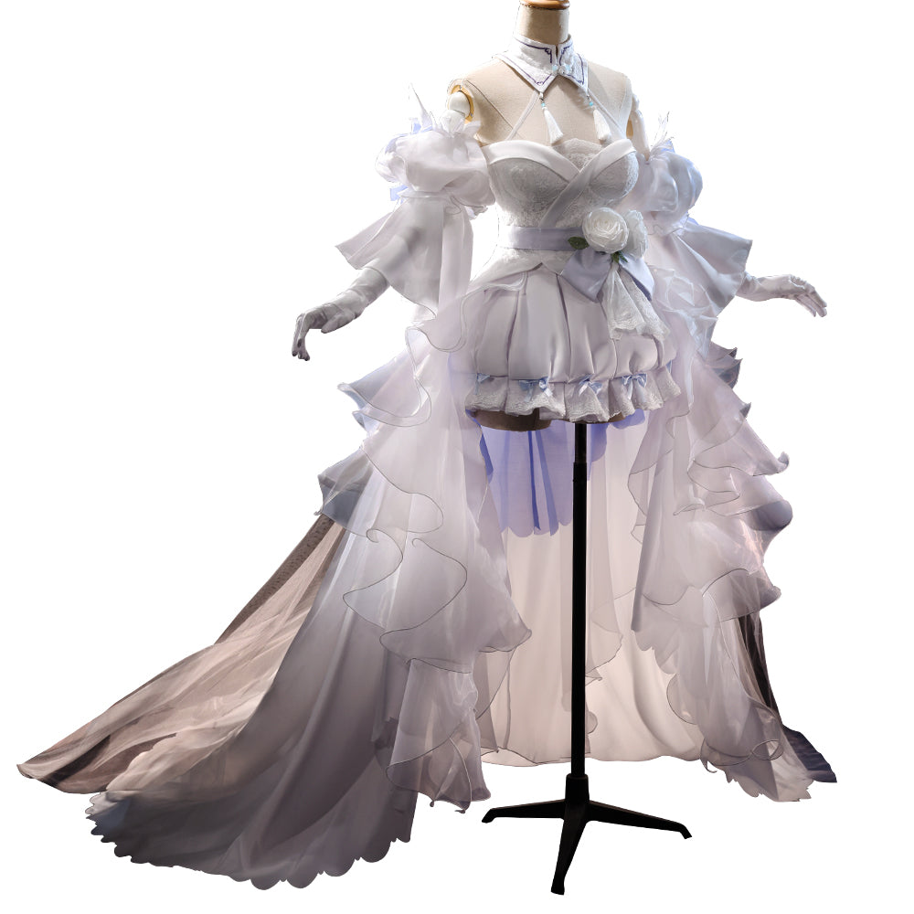 【In Stock】WAKUWAKU-SR VSINGER Cosplay Luo Tianyi Costume Wedding Dress