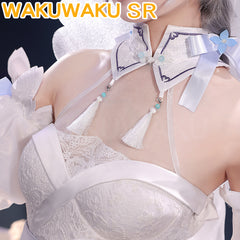 【In Stock】WAKUWAKU-SR VSINGER Cosplay Luo Tianyi Costume Wedding Dress