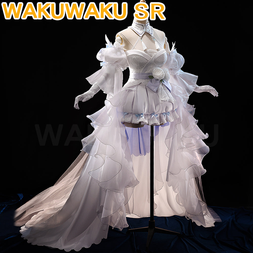 【In Stock】WAKUWAKU-SR VSINGER Cosplay Luo Tianyi Costume Wedding Dress