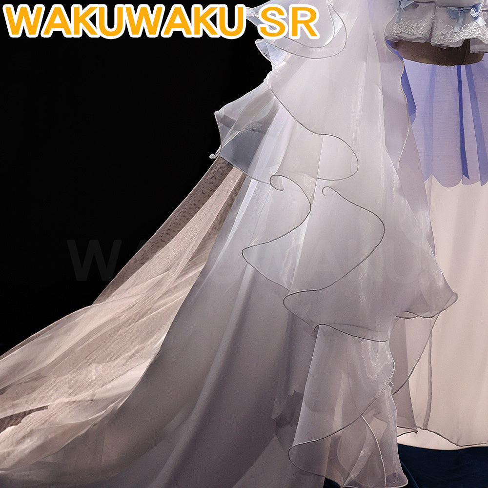 【In Stock】WAKUWAKU-SR VSINGER Cosplay Luo Tianyi Costume Wedding Dress