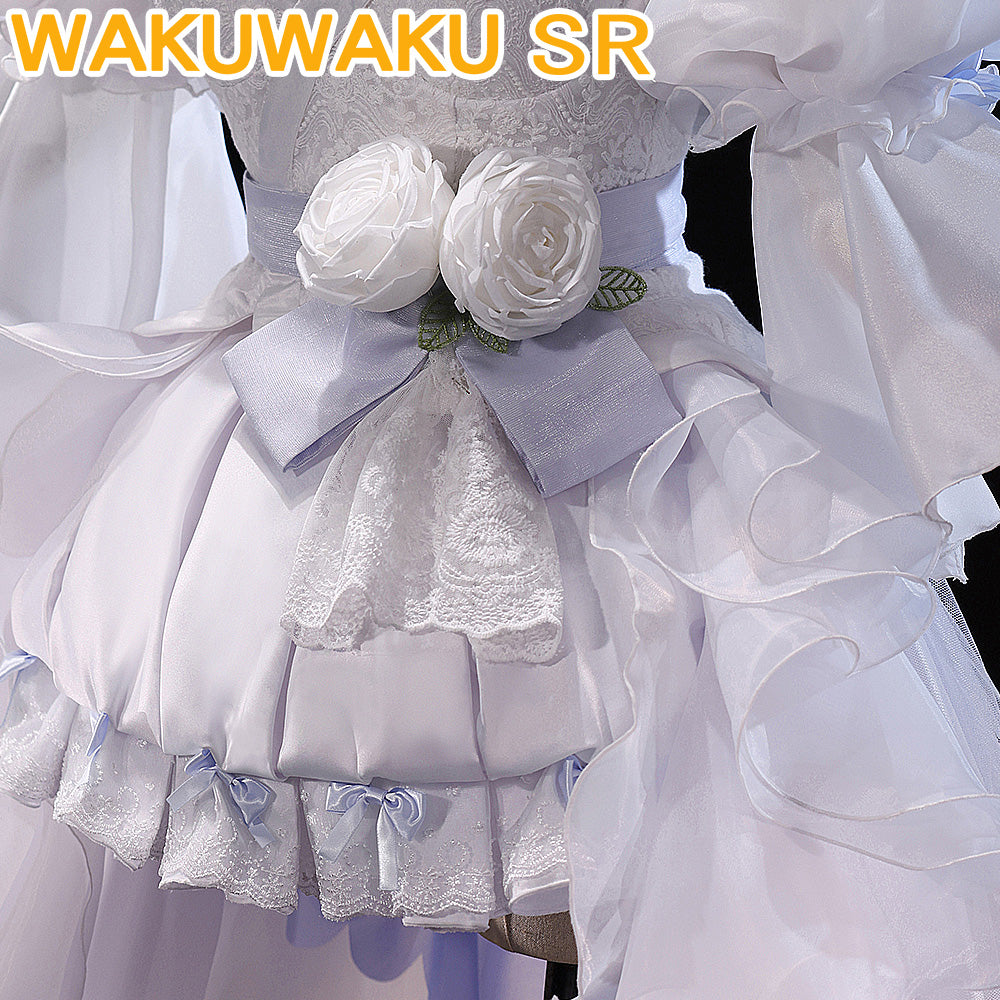 【In Stock】WAKUWAKU-SR VSINGER Cosplay Luo Tianyi Costume Wedding Dress