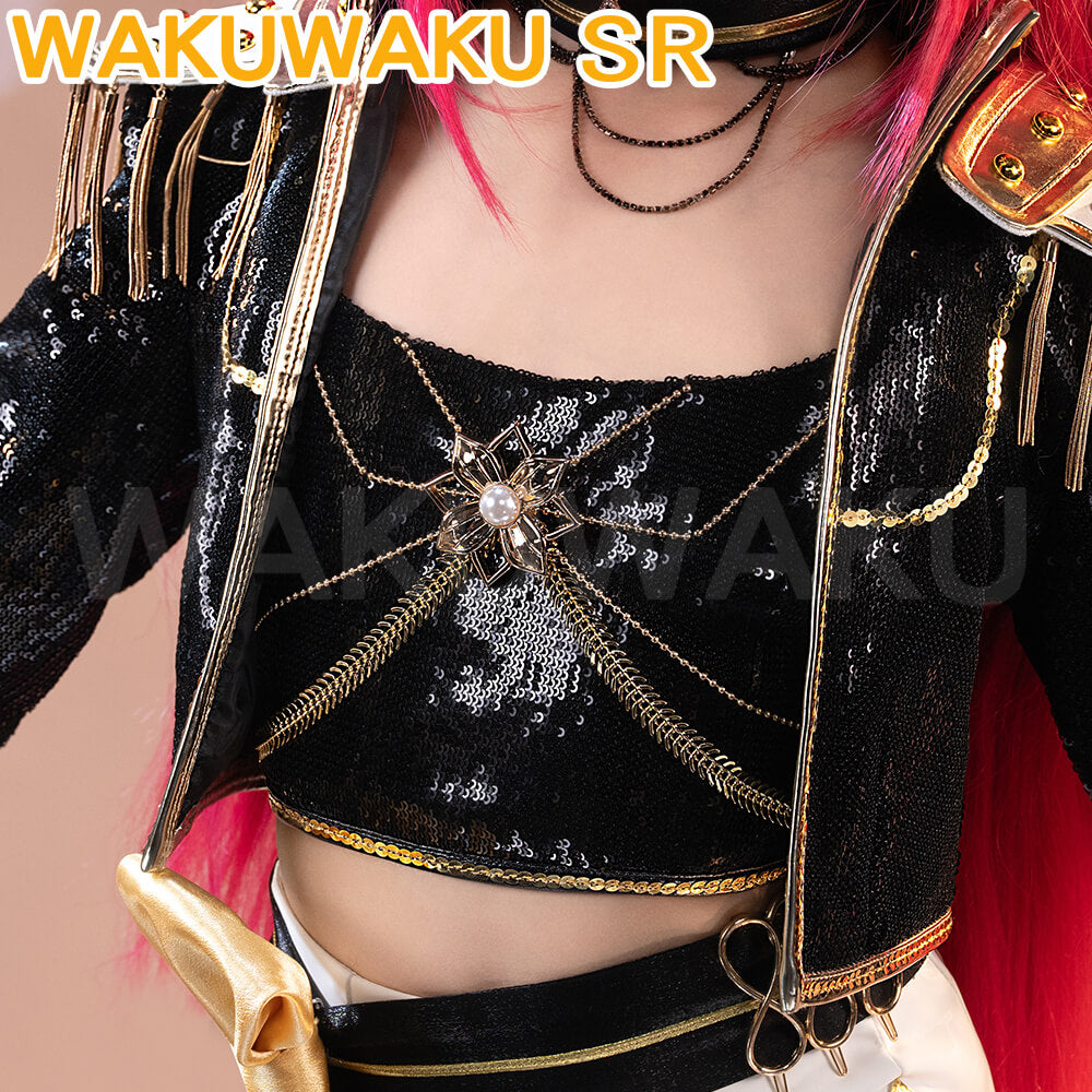 【Kids Version】Mira Cosplay Movie Anime KPOP KILLER Costume WakuWaku-SR GOLD SERIES Children Version