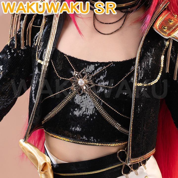【Kids Version】Mira Cosplay Movie Anime KPOP KILLER Costume WakuWaku-SR GOLD SERIES Children Version