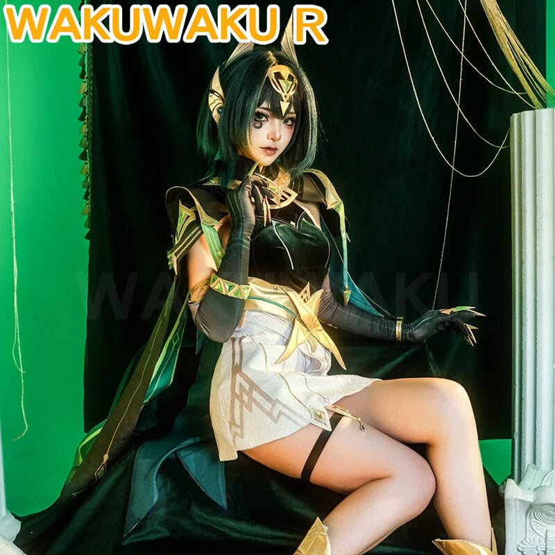 WakuWaku-R Game Genshin Impact Nefer Cosplay Song of the Welkin Moon