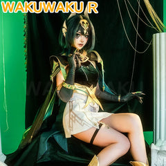 WakuWaku-R Game Genshin Impact Nefer Cosplay Song of the Welkin Moon