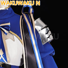 Saber Cosplay Game Honkai: Star Rail Cosplay HSR Saber Cosplay Costume Blue Dress Plus Size FATE Saber FGO