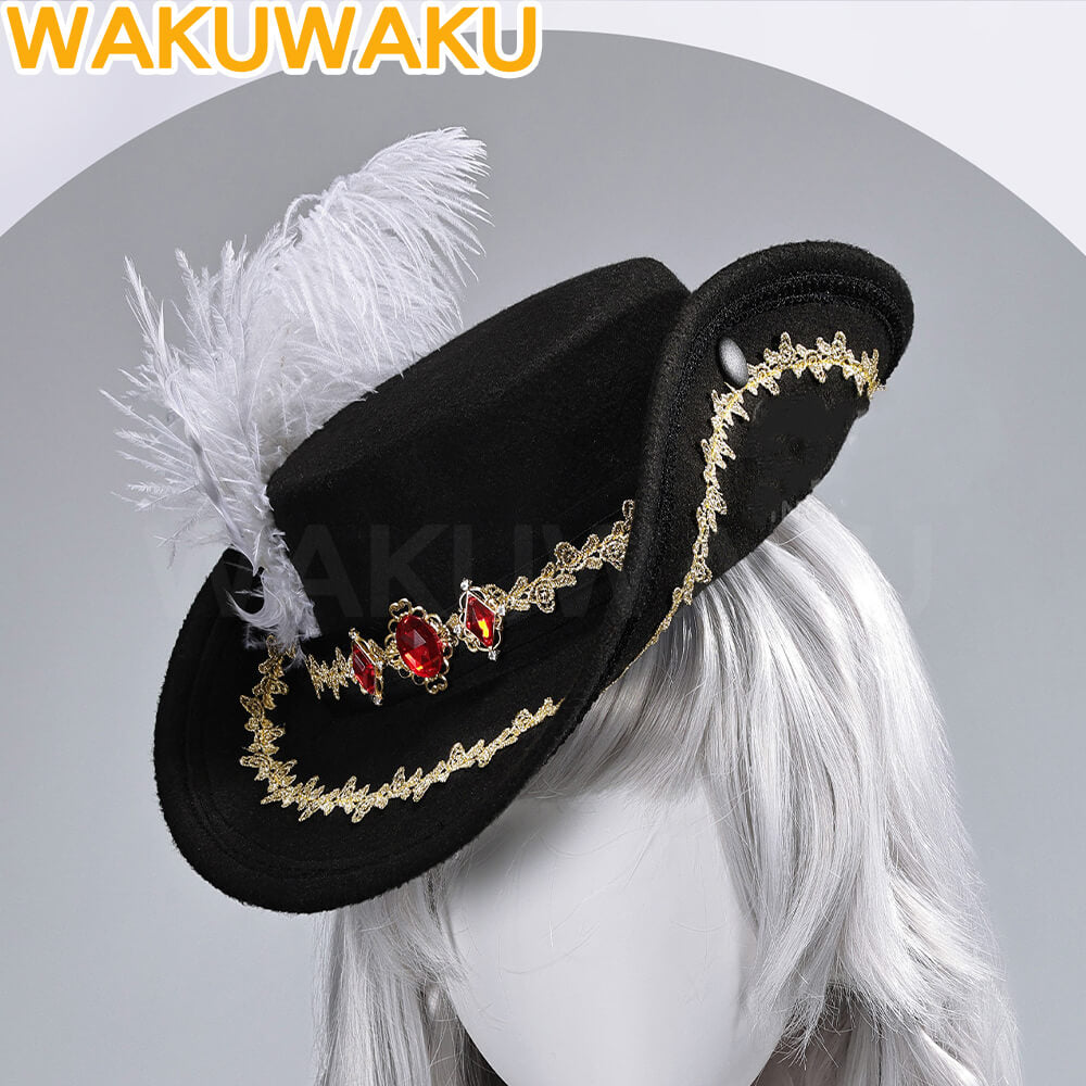 【S-2XL】WakuWaku Hunter MC Cosplay Game Love and Deepspace Heroine Sylus Silverwing Fiend Lolita