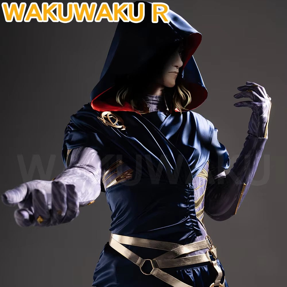【In Stock】Viktor Cosplay Costume Anime Arcane WakuWaku-R Men Costume Jesus Viktor Halloween Cosplay Plus Size