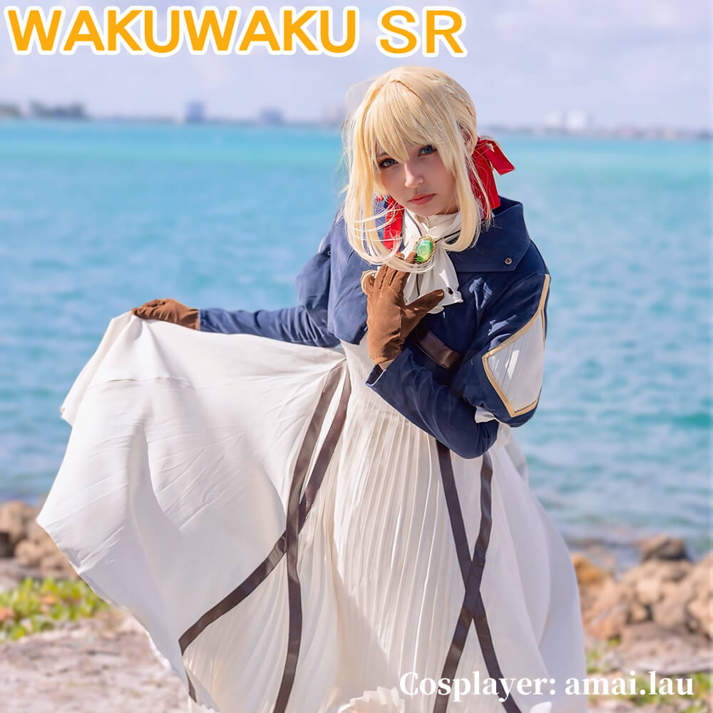 【Presale】WakuWaku-SR Violet Evergarden Cosplay Anime Women Dress