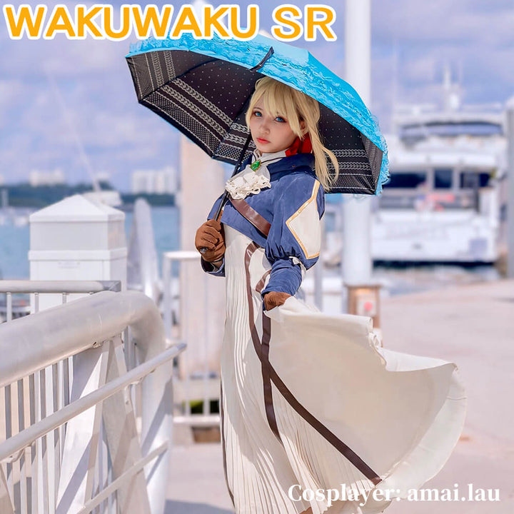 【Presale】WakuWaku-SR Violet Evergarden Cosplay Anime Women Dress