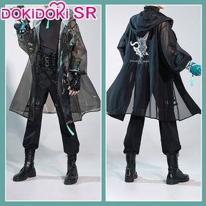 【Ready For Ship】【Clearance Sale】DokiDoki-SR Game Genshin Impact Xiao Cosplay Costume Xiao Cool killer Casual